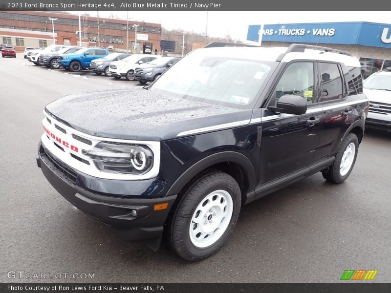  2023 Bronco Sport Heritage 4x4 Alto Blue Metallic Tinted