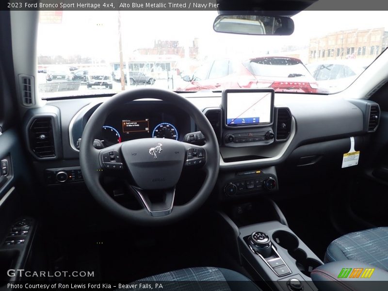 Front Seat of 2023 Bronco Sport Heritage 4x4