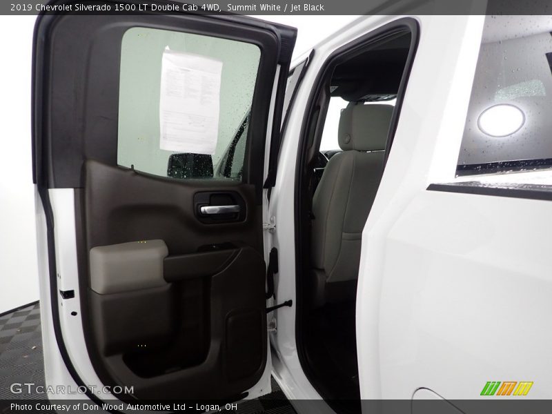 Summit White / Jet Black 2019 Chevrolet Silverado 1500 LT Double Cab 4WD