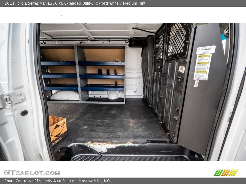 Oxford White / Medium Flint 2011 Ford E Series Van E350 XL Extended Utility
