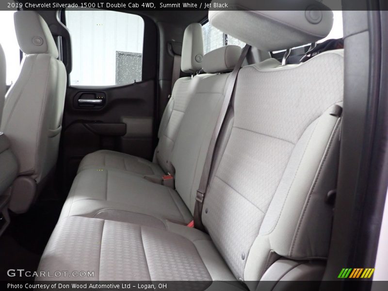 Summit White / Jet Black 2019 Chevrolet Silverado 1500 LT Double Cab 4WD