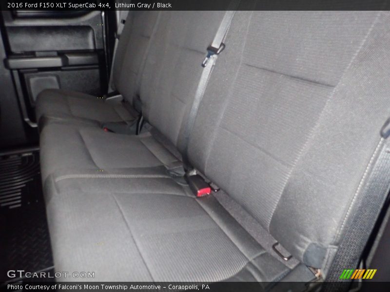 Lithium Gray / Black 2016 Ford F150 XLT SuperCab 4x4
