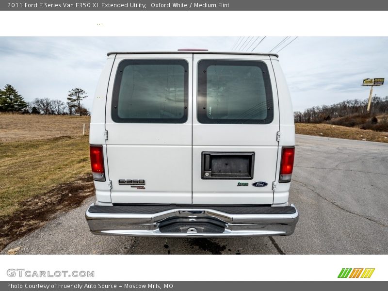 Oxford White / Medium Flint 2011 Ford E Series Van E350 XL Extended Utility
