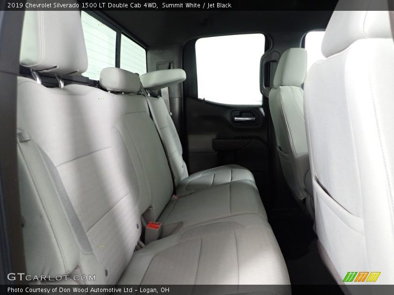 Summit White / Jet Black 2019 Chevrolet Silverado 1500 LT Double Cab 4WD
