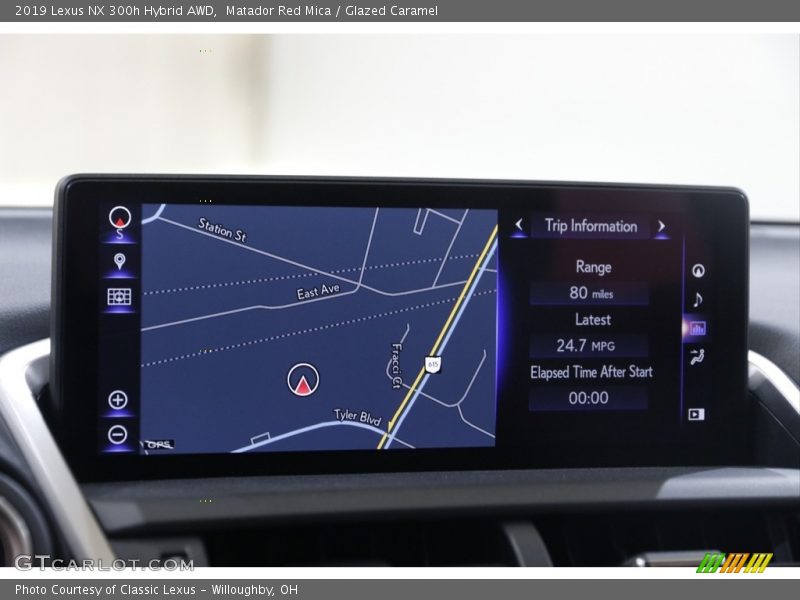 Matador Red Mica / Glazed Caramel 2019 Lexus NX 300h Hybrid AWD