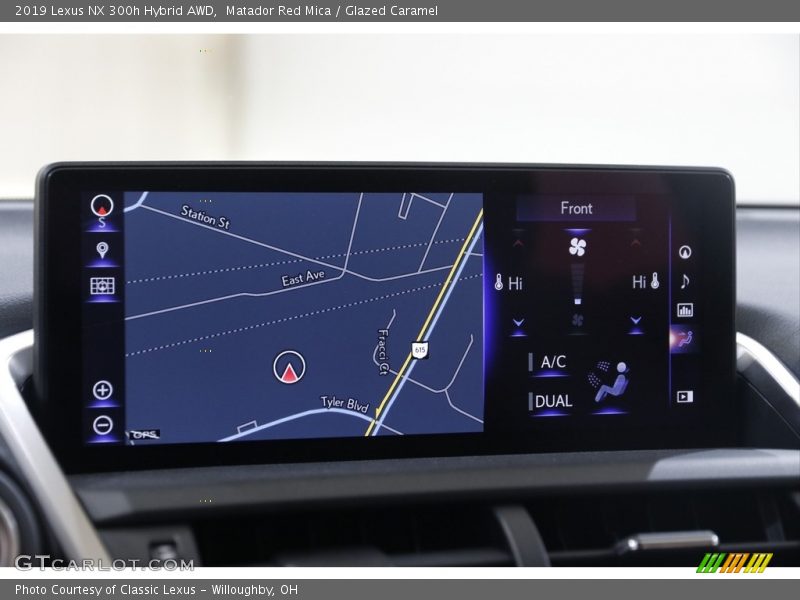 Matador Red Mica / Glazed Caramel 2019 Lexus NX 300h Hybrid AWD