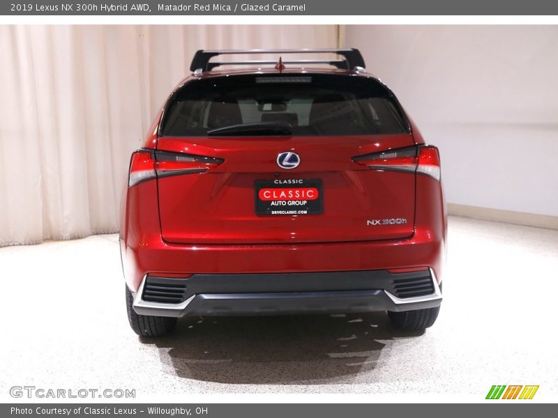 Matador Red Mica / Glazed Caramel 2019 Lexus NX 300h Hybrid AWD