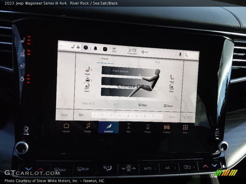 Controls of 2023 Wagoneer Series III 4x4