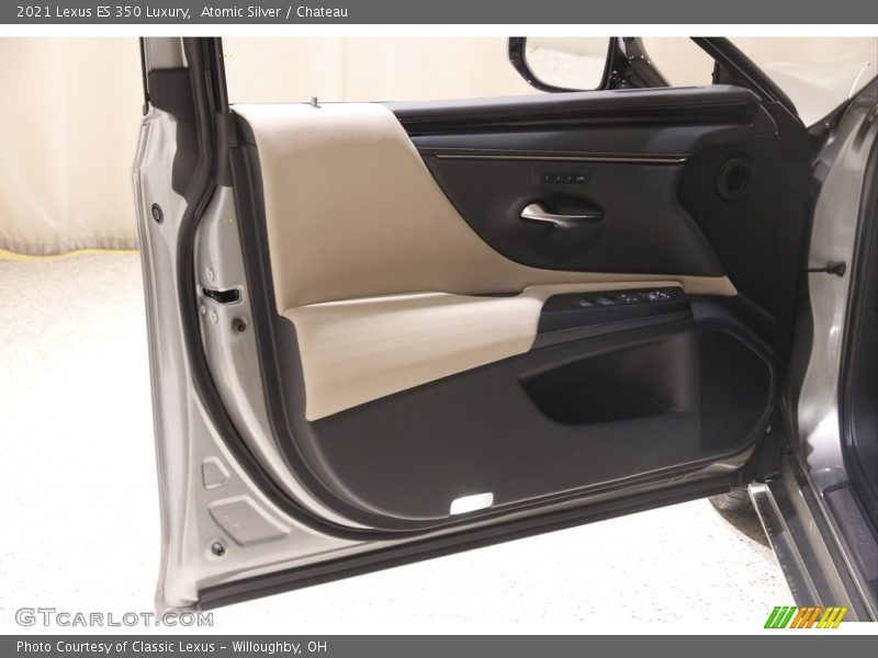 Atomic Silver / Chateau 2021 Lexus ES 350 Luxury
