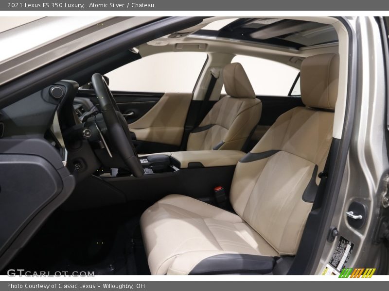 Atomic Silver / Chateau 2021 Lexus ES 350 Luxury