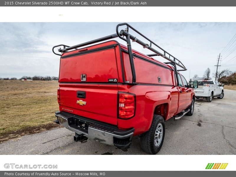 Victory Red / Jet Black/Dark Ash 2015 Chevrolet Silverado 2500HD WT Crew Cab