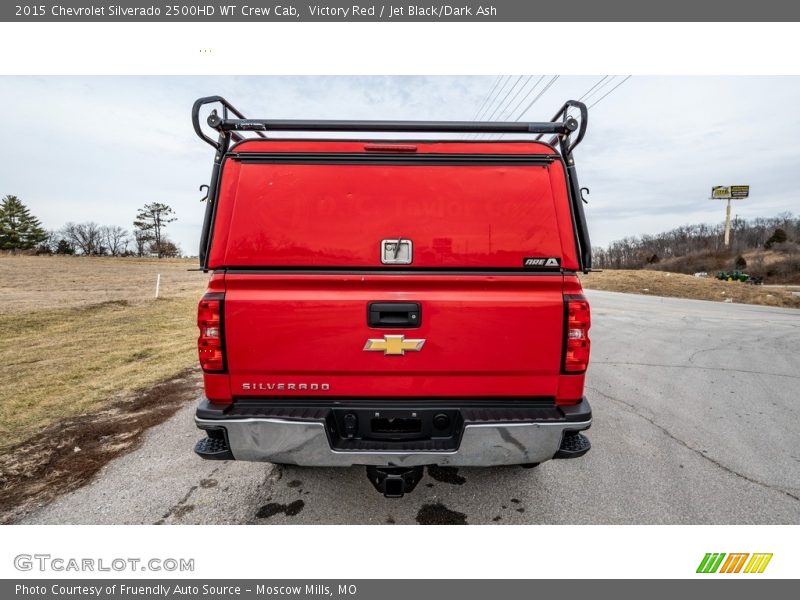 Victory Red / Jet Black/Dark Ash 2015 Chevrolet Silverado 2500HD WT Crew Cab