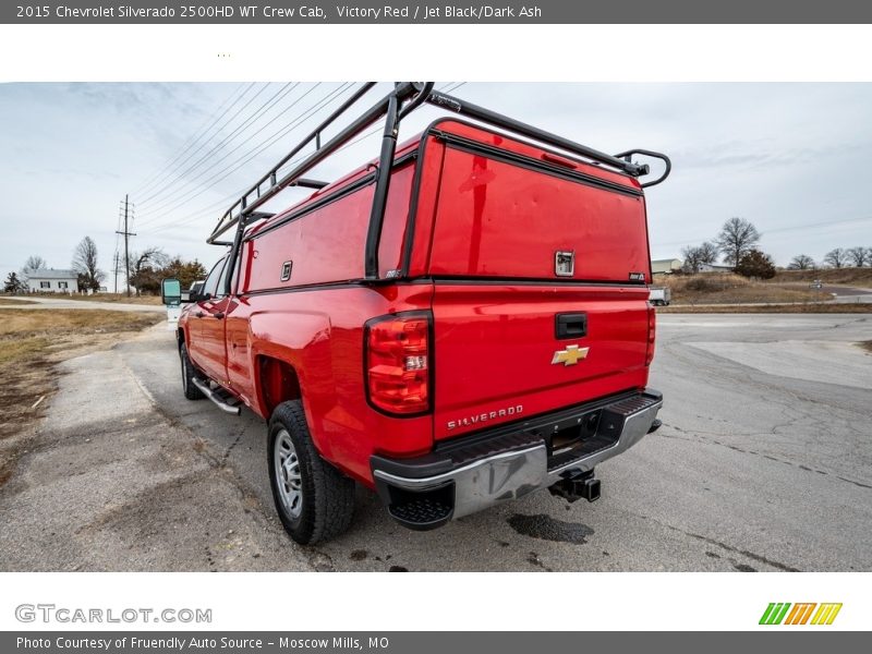 Victory Red / Jet Black/Dark Ash 2015 Chevrolet Silverado 2500HD WT Crew Cab