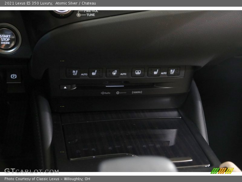 Atomic Silver / Chateau 2021 Lexus ES 350 Luxury