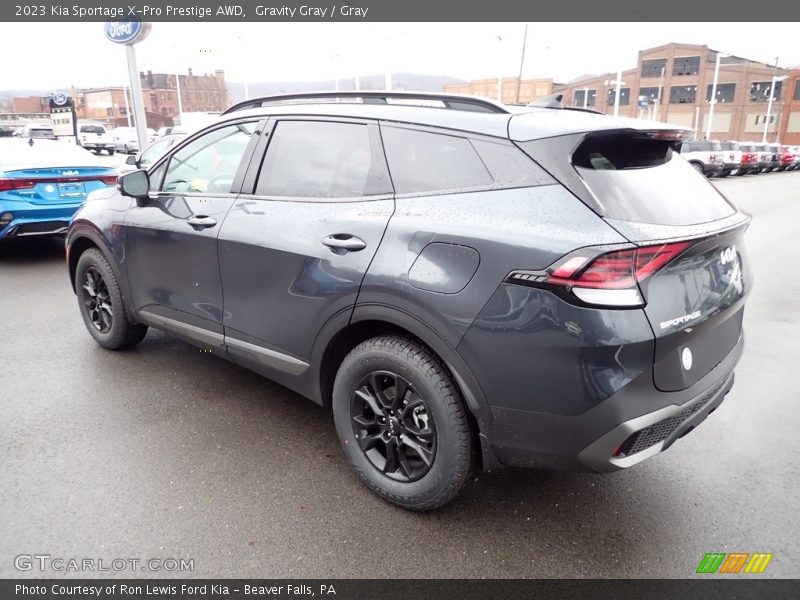  2023 Sportage X-Pro Prestige AWD Gravity Gray