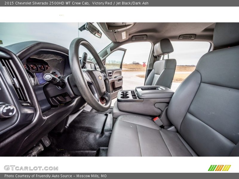 Victory Red / Jet Black/Dark Ash 2015 Chevrolet Silverado 2500HD WT Crew Cab