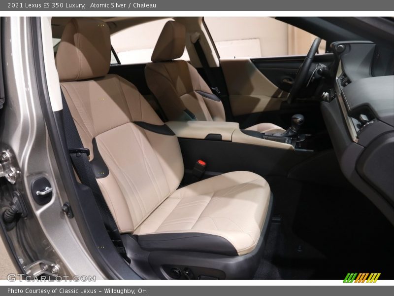 Atomic Silver / Chateau 2021 Lexus ES 350 Luxury