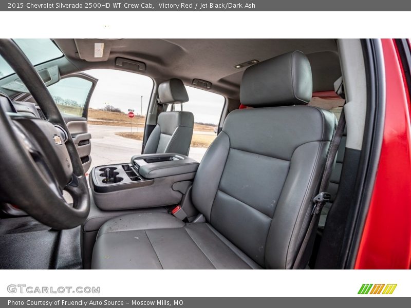 Front Seat of 2015 Silverado 2500HD WT Crew Cab