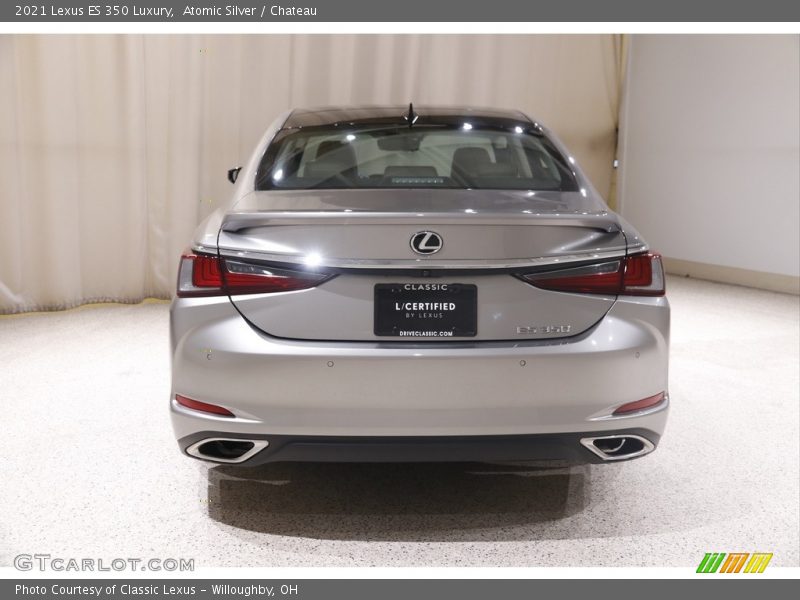 Atomic Silver / Chateau 2021 Lexus ES 350 Luxury