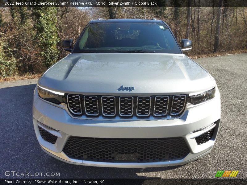 Silver Zynith / Global Black 2022 Jeep Grand Cherokee Summit Reserve 4XE Hybrid