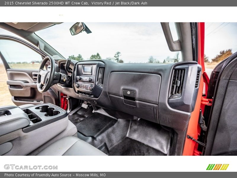 Victory Red / Jet Black/Dark Ash 2015 Chevrolet Silverado 2500HD WT Crew Cab