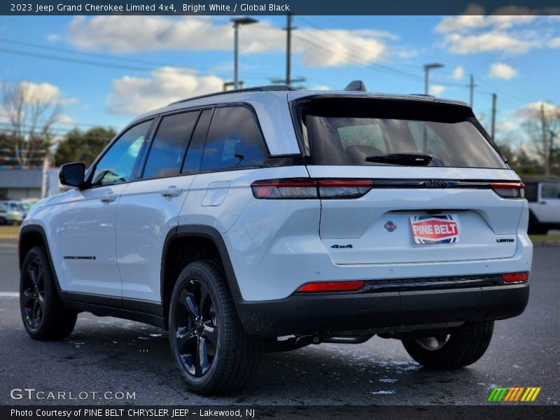 Bright White / Global Black 2023 Jeep Grand Cherokee Limited 4x4