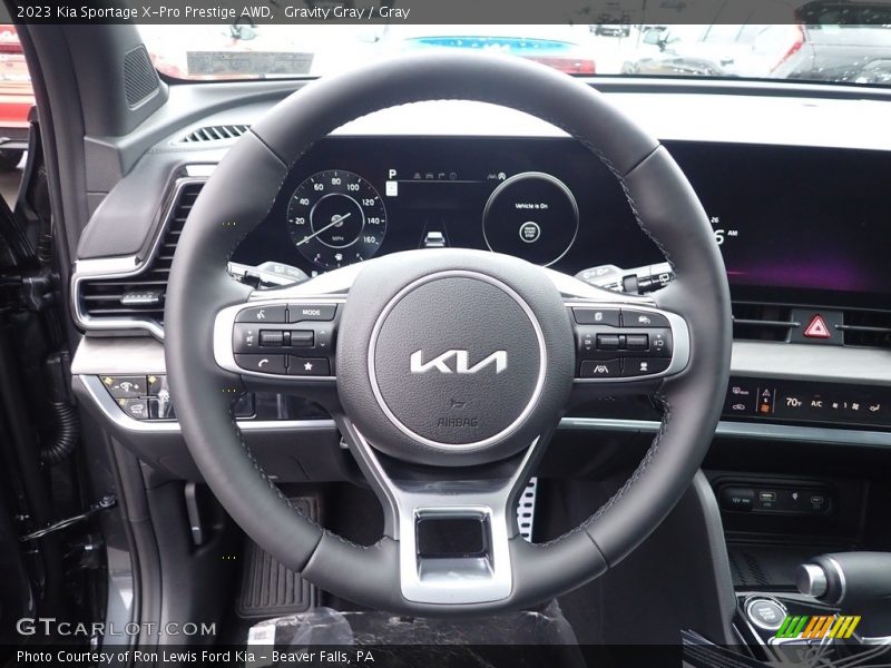  2023 Sportage X-Pro Prestige AWD Steering Wheel