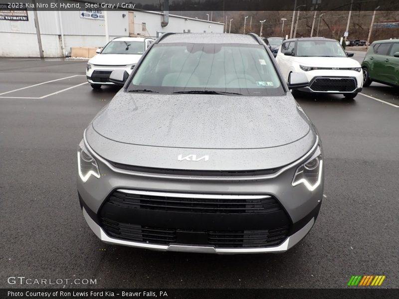 Steel Gray / Gray 2023 Kia Niro EX Hybrid