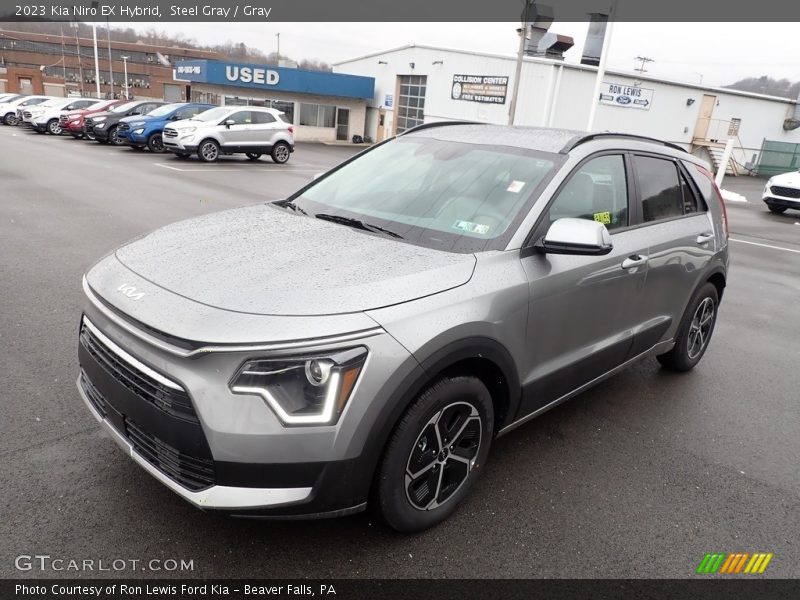 Steel Gray / Gray 2023 Kia Niro EX Hybrid