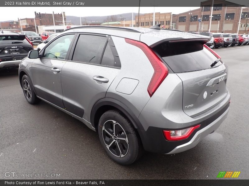 Steel Gray / Gray 2023 Kia Niro EX Hybrid