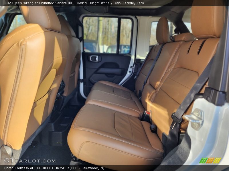 Rear Seat of 2023 Wrangler Unlimited Sahara 4XE Hybrid