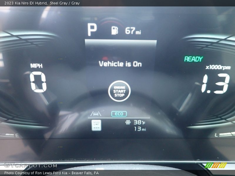  2023 Niro EX Hybrid EX Hybrid Gauges