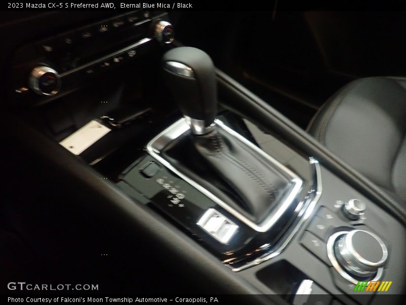 Eternal Blue Mica / Black 2023 Mazda CX-5 S Preferred AWD