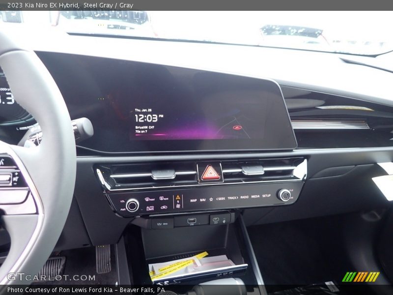 Steel Gray / Gray 2023 Kia Niro EX Hybrid