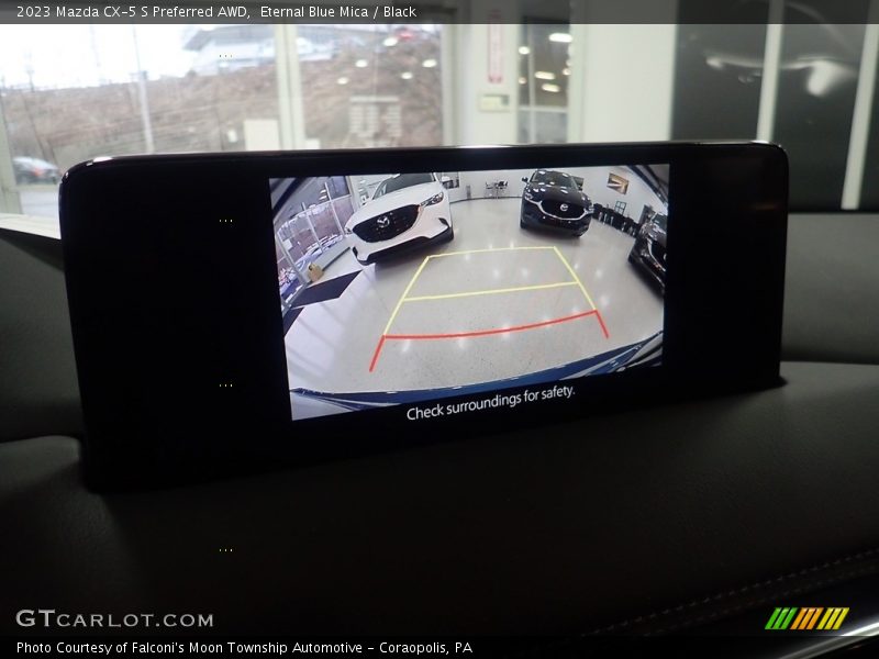 Eternal Blue Mica / Black 2023 Mazda CX-5 S Preferred AWD