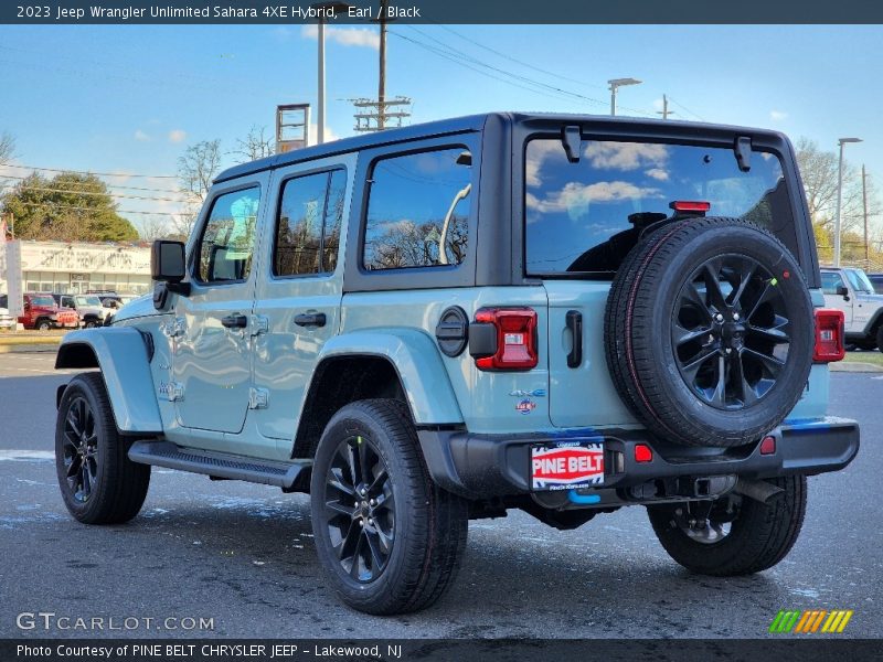 Earl / Black 2023 Jeep Wrangler Unlimited Sahara 4XE Hybrid