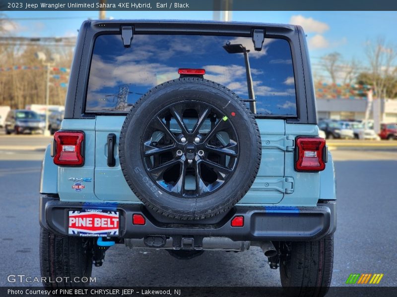 Earl / Black 2023 Jeep Wrangler Unlimited Sahara 4XE Hybrid