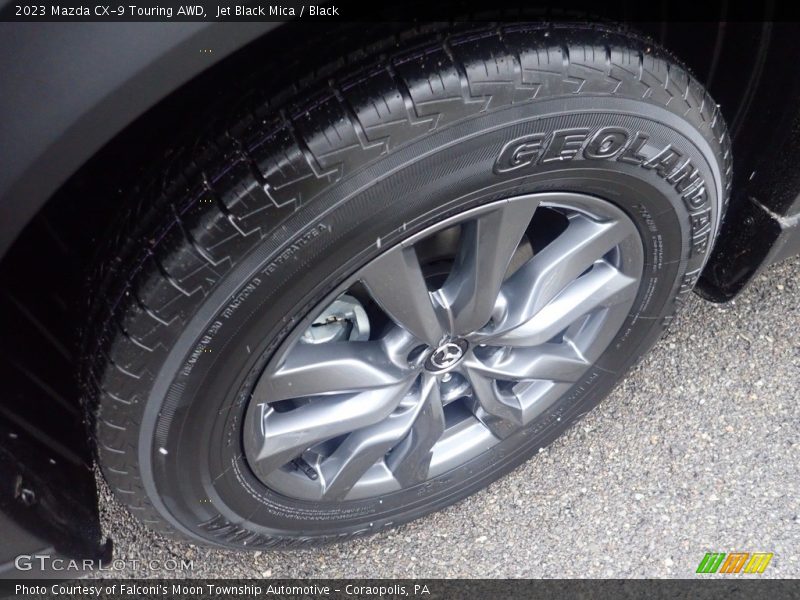 Jet Black Mica / Black 2023 Mazda CX-9 Touring AWD