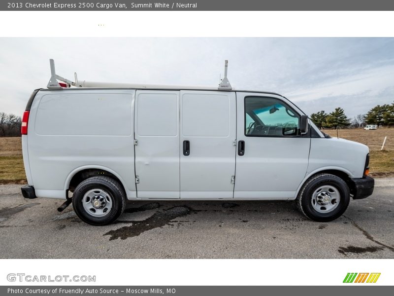 Summit White / Neutral 2013 Chevrolet Express 2500 Cargo Van