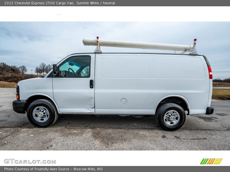 Summit White / Neutral 2013 Chevrolet Express 2500 Cargo Van