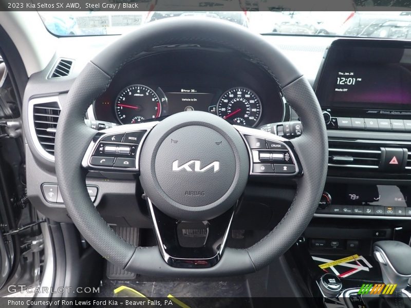  2023 Seltos SX AWD Steering Wheel