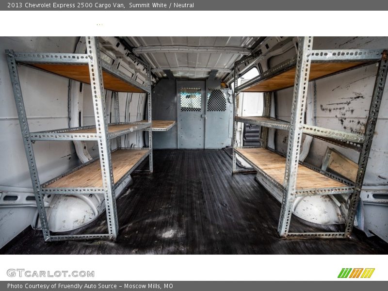 Summit White / Neutral 2013 Chevrolet Express 2500 Cargo Van