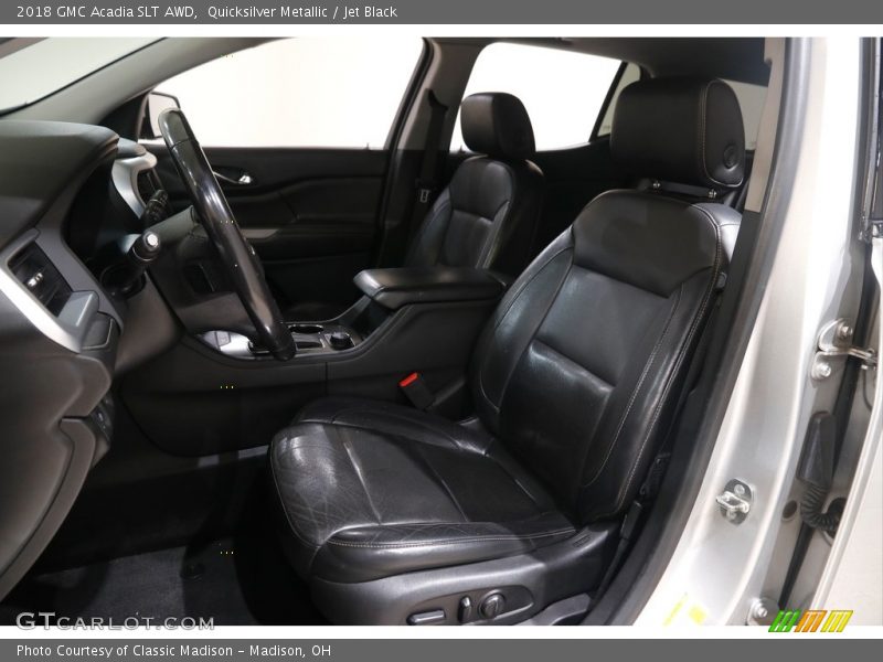 Quicksilver Metallic / Jet Black 2018 GMC Acadia SLT AWD