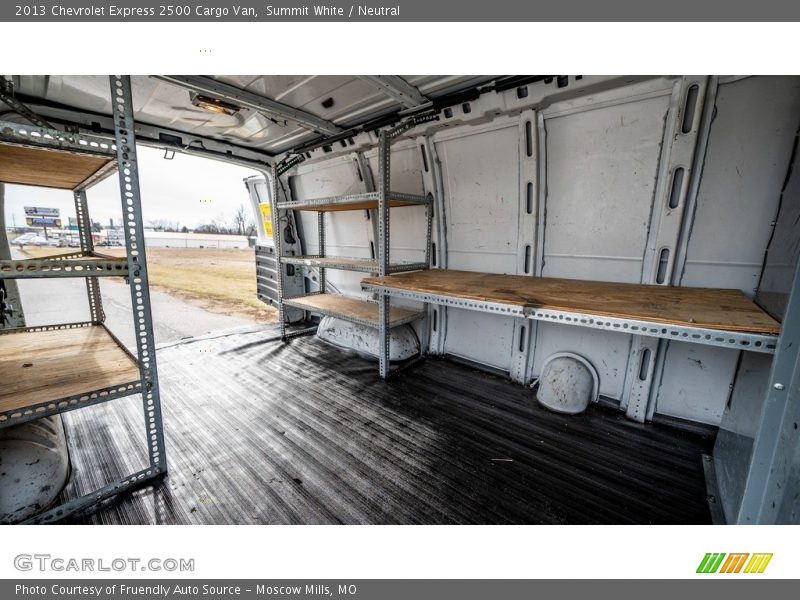 Summit White / Neutral 2013 Chevrolet Express 2500 Cargo Van