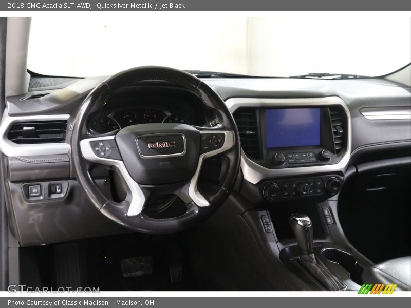 Quicksilver Metallic / Jet Black 2018 GMC Acadia SLT AWD