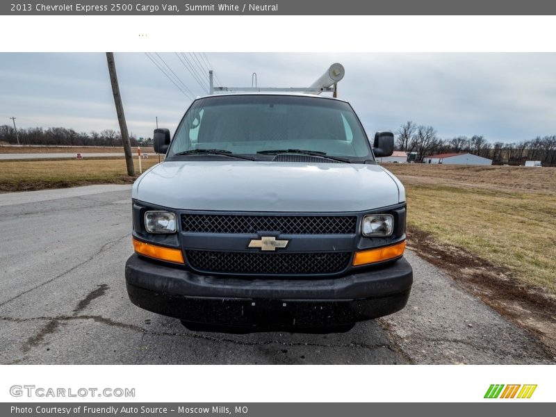 Summit White / Neutral 2013 Chevrolet Express 2500 Cargo Van