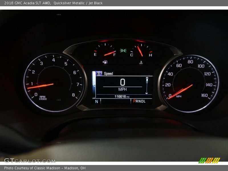 Quicksilver Metallic / Jet Black 2018 GMC Acadia SLT AWD