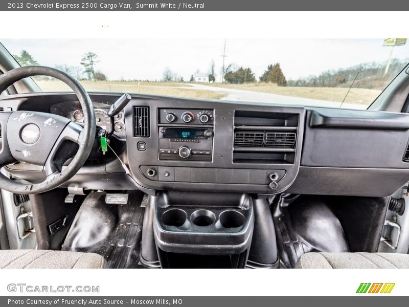 Summit White / Neutral 2013 Chevrolet Express 2500 Cargo Van