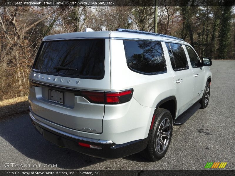 Silver Zynith / Sea Salt/Black 2023 Jeep Wagoneer Series III 4x4