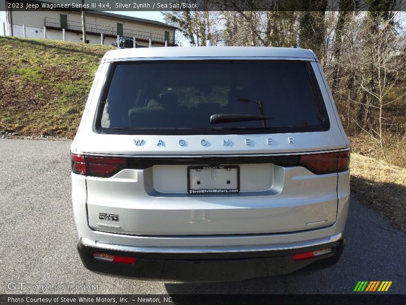 Silver Zynith / Sea Salt/Black 2023 Jeep Wagoneer Series III 4x4